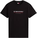 Tommy Jeans Uomo T-Shirt Maniche Corte Tee Regular Fit, Nero (Black), L - 6