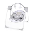 Ingenuity Comfort 2 Go Altalena compatta portatile a 6 velocità con musica, pieghevole, 0-9 mesi (Cuddle Lamb) - 1