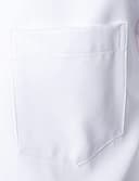 PARKLEES Men's Urban Stylish Casual Business Slim Fit Long Sleeve Button Up Dress Shirt with Pocket White M - 6