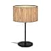 BRILONER Lámpara de mesa con pantalla de seagrass, interruptor de cable, E27, máx. 10W, lámpara, boho, estética, lámpara de cabecera, 25x41,5 cm, color natural - 1