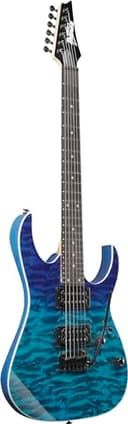 Ibanez GRG120QAASP-BGD GIO Series Guitarra eléctrica - Herrajes negros - Gradiation azul - 3