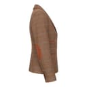 TruClothing - Chaqueta de campo para mujer, bléiser de mezcla de lana con patrón de espiguilla a cuadros, corte ajustado, 46 - 6