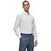 HUGO Camisa Kason Slim Fit para Hombre de Sarga de algodón fácil de Planchar, Open White199, 46 - 1