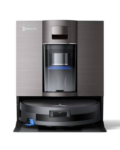 ECOVACS DEEBOT X11 OmniCyclone Robot Vacuum Cleaner with Mop, PowerBoost Charging, OZMO Roller 2.0 Instant Self-Washing Mop, 19,500Pa Suction, Bagless OmniCyclone Station, AIVI 3D Smart Navigation