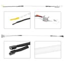 GFTIME 67532 Zünderkit Ersatz für Weber Genesis II 330/335 Serie E-330, E-335, S-330, S-335, SE-330, SE-335 (2017 und Neuer), Zünder mit Drahtmanagement und Keramikschutz, Grill Anzünder Ersatzteile - 5