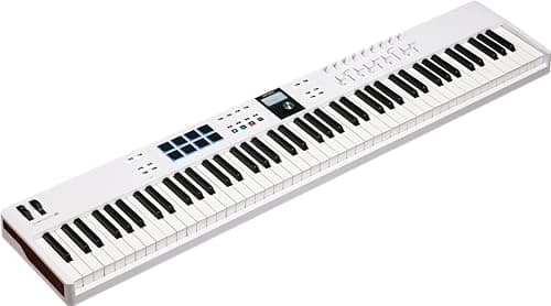 Arturia KeyLab Essential 88 Mk3 White - Tastiera Midi