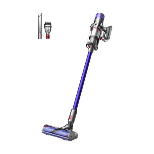 Dyson V11™ Advanced aspirapolvere senza filo, 200 Airwatt, autonomia 60 minuti, tecnologia anti-groviglio, aspirapolvere per pavimenti e portatile (Nichel/Viola)