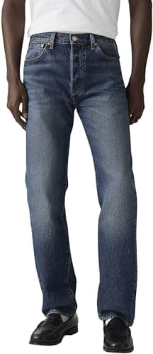 Levi's Herren Jeanshose 501 Original mit Knopfleiste, Straight Fit, Blau (Change Your Mind), W32/L32