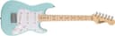 Fender FSR Squier Electric Mini Stratocaster Electric Guitar Pack, Daphne Blue, Ideal For Guitar Beginners. Includes Amp, Cable, Strap, Picks and Clip-On Tuner. - 3