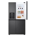 LG Electronics GSJC41EPPE Side by Side Kühlschrank mit Door-in-Door Funktion | kein Festwasseranschluss nötig | Modern Flat Door | Essence Matte Black - 3