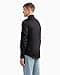 Armani Exchange Men's's Smart Stretch Satin Casual Shirt, (Black 1200), Medium - 5