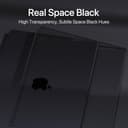 Soonjet for MacBook Pro 14 inch Case 2026 2025-2021 | M5 M4 M3 M2 M1 Pro/Max | 100% Match Official Color | Protective Hard Shell Laptop Cover | Space Black Clear - 4