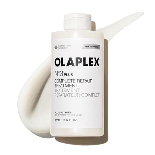 Olaplex N°.3PLUS Complete Repair Treatment: Pre-Shampoo Treatment | Repairs Damage & Reduces Future Breakage | For Coily, Curly, Straight, and Wavy, 250 mL / 8.5 Fl Oz