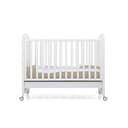 Foppapedretti, My Little Love, cuna con barandilla abatible, 131 x 73 x 108 cm, 27 kg, blanco - 4
