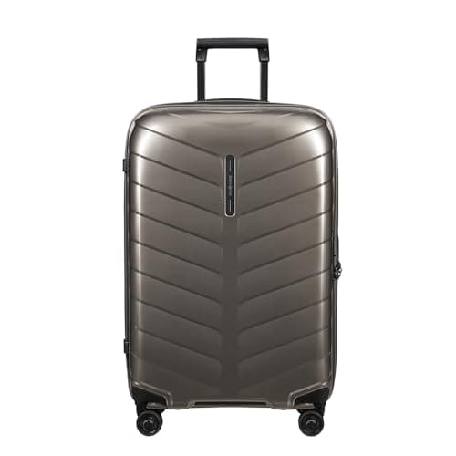 Samsonite Attrix Spinner M, Valigia, 69 cm, 73 L, Marrone (Dune)
