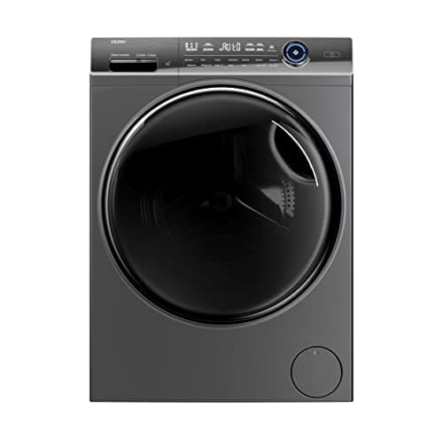 Haier I‑Pro Series 7 Plus 11kg Freestanding Washing Machine, 1400 RPM, A Rated, Direct Motion Motor, Wi‑Fi & hOn App, Smart AI, Anti-Bacterial Treatment, Anthracite, 60x69x85 cm - HW110-B14979S8EU1