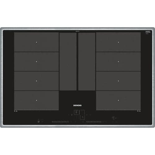 Siemens ex845lyc1e iQ700 hobs eléctrico/vitrocerámica/vidrio y cerámica/79,5 cm/Power Boost Función/Negro