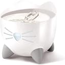 Catit Fuente de agua PIXI Cat con tapa de acero inoxidable - 1