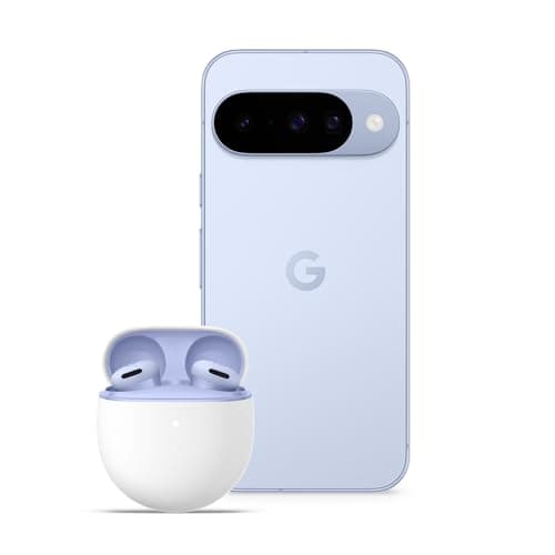 Google Pixel 10 - Smartphone Android sbloccato con Gemini, tripla fotocamera posteriore avanzata, autonomia di oltre 24 ore e display Actua 6,3" - viola glicine, 128GB Pixel Buds 2a