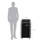 Fellowes Powershred 225Mi 100% Anti-Stau Aktenvernichter, Schneidleistung: 16 Blatt (Microcut), schwarz/Silbergrau - 6