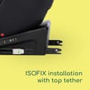 Bebeconfort Evolvefix I-Size, 360 Swivel Car Seat, Isofix Car Seat For 0–12 Years, 40–150Cm, 0-36 Kg, Group 0+/1/2/3, Rear Facing, 5 Recline Positions, Side Impact Protection, Top-Tether, Tinted Black - 4