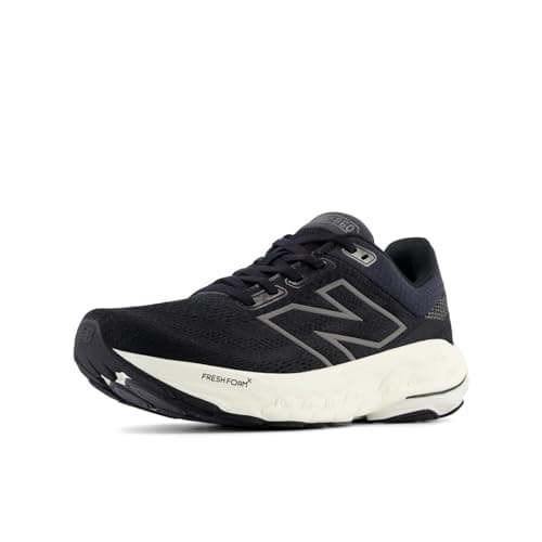 New Balance Women's Fresh Foam X 860 V14 Running Shoe, Black/Phantom/Angora, 5 UK Wide