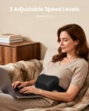 RENPHO Back Massager, 4D Kneading Massage Pillow with 3 Intensities, Neck Massager with Heat, Shiatsu Back Neck and Shoulder Massager with Bi-Direction, Deep Massage Cushion for Office, Home - 4