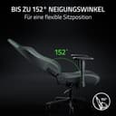 Razer Iskur V2 X NewGen - Ergonomischer Gaming-Stuhl mit atmungsaktivem Gen-2 EPU-Leder mit Cooltouch Technologie - Integrierte Lordosenstütze - Breite Schulterbögen und Sitzfläche | Schwarz - 8