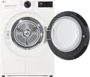 LG RT90X7 Trockner (B, 9 kg) mit Wärmepumpentechnologie (LED-Display, selbstreinigender Kondensator, Trockensensor), Weiß - 2