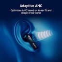 ASUS ROG Cetra True Wireless Speednova Cuffie Gaming Senza Fili, Tecnologia Wireless ROG SpeedNova, Audio 24 bit 96 kHz, Microfoni IA a Conduzione Ossea, ANC, Fino a 46 Ore di Autonomia, Nero - 5