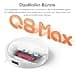 roborock Q8 Max Robot Vacuum Cleaner with DuoRoller Brush/5500 Pa Suction Power/No-Go Zones/Cleaning Along The Floor Line/3D Drawing/Multiple Cleaning Levels/App (Upgrade from Q7 Max) - 2