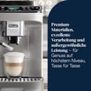 De’Longhi Magnifica Evo Next - Perfetto Kaffeevollautomat mit LatteCrema-Milchaufschäumer, 13 One-Touch-Getränke, Coffee- und Cappuccino Kaffeemaschine, farbiges Touch-Display, Titan (ECAM312.80.SB) - 2