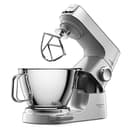 Kenwood Titanium Chef Baker KVC85.004SI - Robot de cocina con báscula integrada (incluye set de pastelería de 3 piezas, cuenco de 5 L y 3,5 L, regulador de velocidad continuo, 1200 W), color plateado - 1