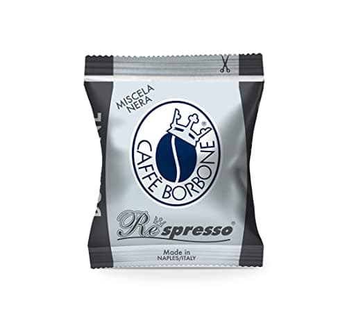 Caffè Borbone Respresso, Black Coffee Blend - 50 Capsules - Compatible with Nespresso®* coffee machines for domestic use