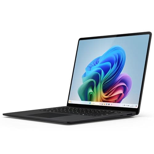 Microsoft Surface Laptop 7 Copilot+ PC Qualcomm Snapdragon X1E-80-100 38,1 cm (15") Touchscreen 16 GB LPDDR5x-SDRAM 1 TB SSD Wi-Fi 7 (802.11be) Windows 11 Home Schwarz (ZYT-00030)