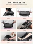 Masajeador de Cuello y Espalda con Calor, Shiatsu Eléctrico 3D con 8 Nodos, para Casa Oficina y Coche, Masaje Profundo Cervical y Lumbar, Regalo para Mujer Hombre Mamá Papá - 8