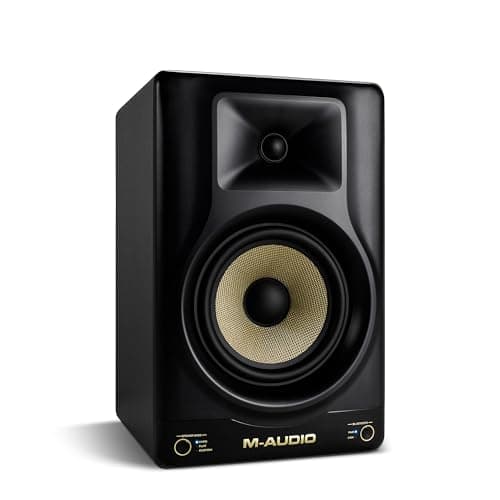 M-AUDIO Forty Sixty - Cassa Monitor da Studio Attiva da 6.5" per la Produzione e il Mixing, con Accurato Crossover DSP, EQ, App di Controllo e Bluetooth, 100W