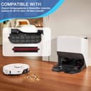 Samamoca 2 Stück Original Reinigungsbürste & Wasserfilter Zubehör für Roborock S8 MaxV Ultra/S8 Pro Ultra – Wartungsbürste & Tankfilter für Saugroboter, Ersatzteile, Roborock S8 MaxV Ultra Zubehör - 2