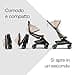 Bugaboo Butterfly 2 Passeggino Leggero da Viaggio Dimensioni Cabina, Portatile, Piegabile con Una Mano, con Seduta Reclinabile, Cestino Portaoggetti e Tracolla - da 6 Mesi a 4 Anni - Desert Taupe - 5