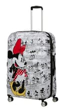 American Tourister Wavebreaker Disney FL - Spinner L, Koffer, 77 cm, 96 L, Mehrfarbig (Minnie Comics White) - 7
