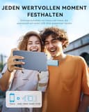 ROSPE USB Stick 128 GB für iPhone, MFi-zertifizierter Lightning Speicherstick, 3-in-1 Flash-Laufwerk für iOS/Android/PC, USB 3.0 High-Speed Memory Stick iPhone Externe Speichererweiterung, Aschblau - 3