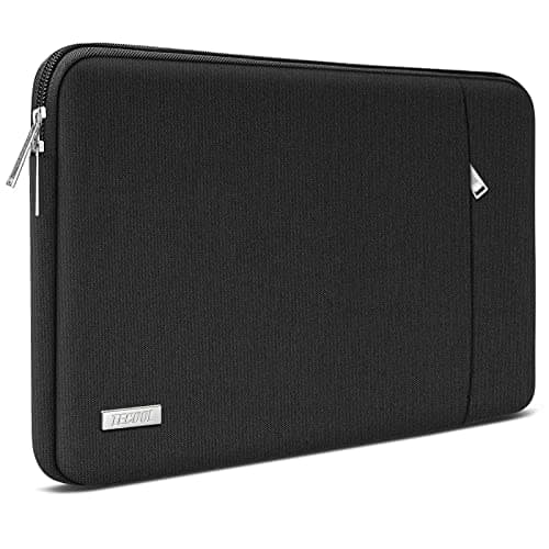 TECOOL 16 Inch Laptop Case, Protective Laptop Sleeve 16 for MacBook Pro 16 Inch M5 M4 M3 M2 M1 2026 2024 2023 2021,16" Lenovo Thinkbook ideapad ASUS DELL HP Acer LG Waterproof Case Bag,Black