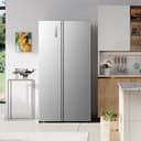 Hisense RS3P558NEIE - Frigorífico Americano Side By Side, 544L, 178.6cm, Interior Renovado, Enfriamiento Rápido, Tecnología Inverter, Alarma de Puerta Abierta, Balconera XXL, Gran Cajón - 13