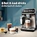 Philips 3300 Series Bean to Cup Coffee Machine – 6 Hot & Iced drinks, LatteGo Milk Frother, Fastest-to-Clean, 40% Quieter, Ceramic Grinder, Fully Automatic Espresso & Cappuccino maker – EP3347/90 - 3