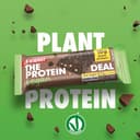 Enervit The Protein Deal Choco Cake Vegan – veganer Proteinriegel, Zartbitterschokolade, 10 g Protein, 0,1 g Zucker, köstlicher pflanzlicher Snack, Glutenfrei, 12 Riegel à 40 g - 2