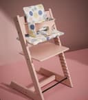 Silla Tripp Trapp de Stokke, Rosa - Silla ajustable, evolutiva para recién nacidos, niños y adultos - Práctica, cómoda y ergonómica - Diseño atemporal - 2