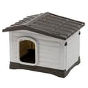 Ferplast DOGVILLA 60 Casetta per Cani, Lato Apribile, Fondo Sollevato Anti Umidità, Sistema Fuoriuscita Liquidi, Tetto Rimovibile Facile Pulizia, Griglia Aerazione, 58 x 48 x h 44 cm - 7