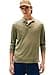 Tommy Hilfiger Men's Long Sleeve Casual Polo Shirts in Regular Fit with Liquid Cotton, Battle Green, S - 1