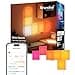 Nanoleaf Blocks Starter Kit, 6 Squares Diffuse Lighting, RGBW Colour Changing Wall Lamp Panel, Music & Screen Sync, WiFi App & Voice Control (Compatible with Alexa, Apple & Google Home) - 1