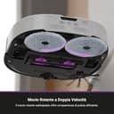 EUREKA J15 Ultra Robot Aspirapolvere Lavapavimenti, Potente Aspirazione 19.000 Pa, Lavaggio Mocio ad Acqua Calda a 75℃, Mappatura con AI, Pulizia Avanzata dei Bordi, Stazione Autopulizia - 7